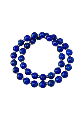 赵露思同款手串天然青金石双圈