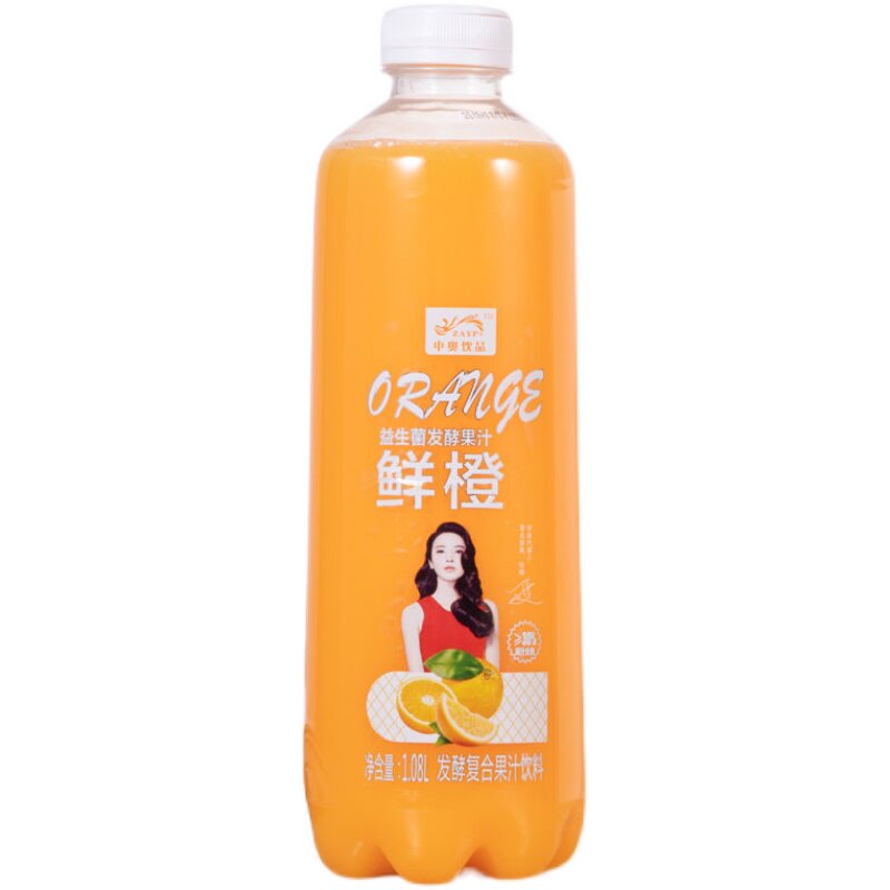 猕猴桃橙汁芒果汁15瓶500ml