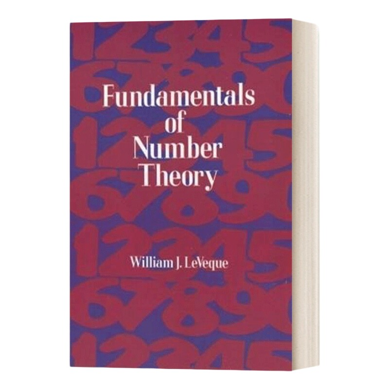 英文原版 Fundamentals of Number Theory 数论基础 英文版 进口英语原版书籍