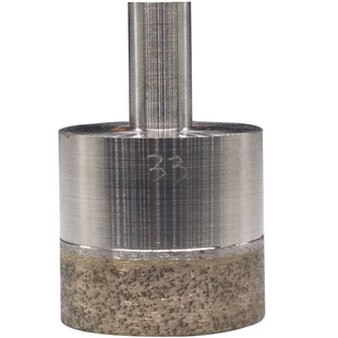 玻璃开孔器玻璃钻头烧结钻头玉石琥珀蜜蜡戒指扩孔钻6mm柄包邮