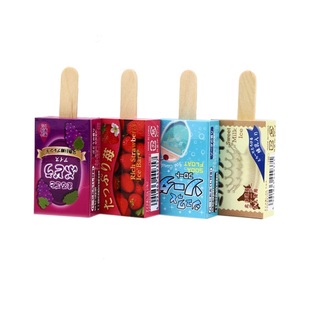 SAKAMOTO夏日来了系列橡皮方形冰棍造型逼真香味接近真实味道干净