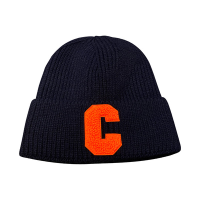 韩国潮流字母针织ins风毛线帽子