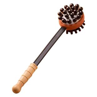 按摩锤经络敲打器实木手持肩颈颈椎腰部背部捶背器敲打锤