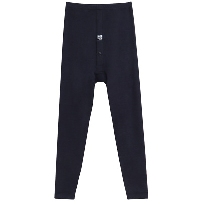 新1系男士双层保暖裤贴片加厚