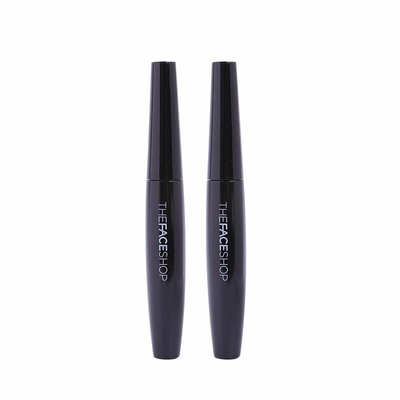 菲诗小铺thefaceshop黑杆睫毛膏定型浓密防水卷翘加密长官方正品