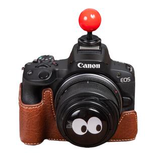 佳能相机镜头盖 热靴盖m50配件200d二代R50 18-45 R10小痰盂49mm