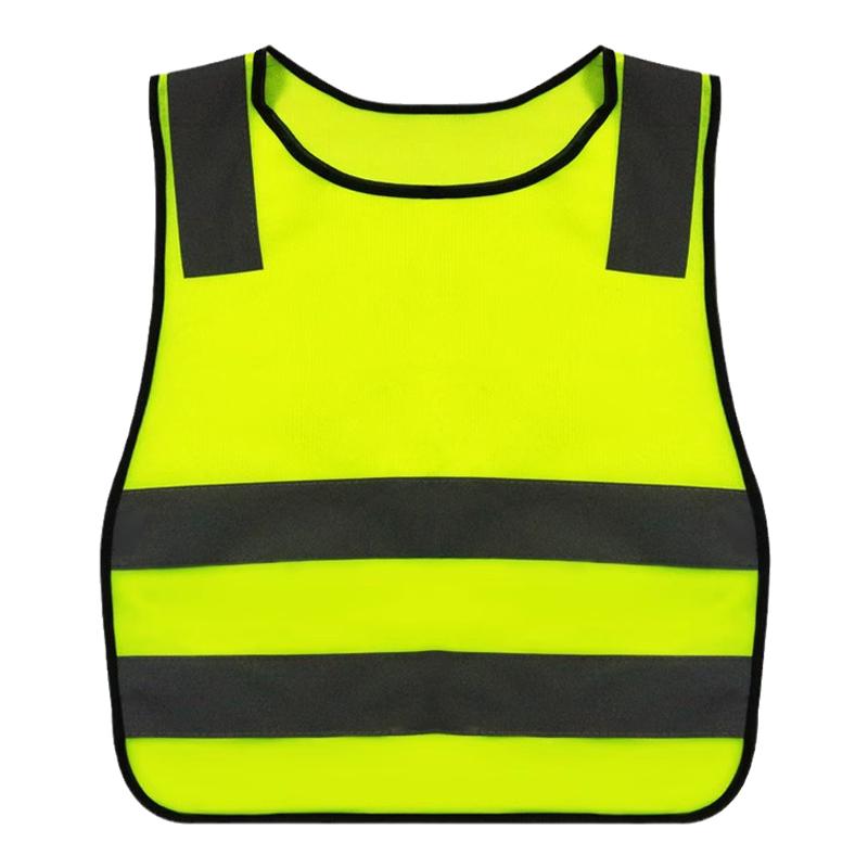 幼儿园荧光黄马甲安全服定制