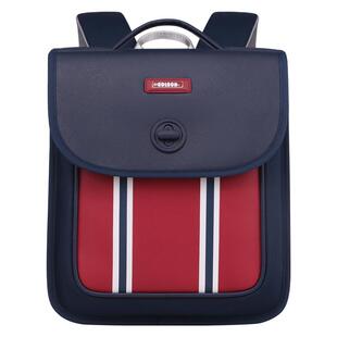 爱迪生儿童书包男小学生一二三到六年级男童轻便减负护脊双肩背包