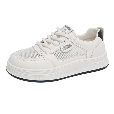 真皮女小白鞋2026新款透气百搭