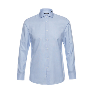 亲肤舒适callisto卡利斯特男长袖衬衫舒适易打理商务舒适衬衣