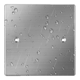 86不锈钢空白面板插座开关孔洞120地插遮挡盖遮洞盖板遮丑盖挡板