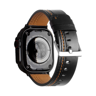 适用华为watch fit3手表带创意真皮车线watchfit2夏天高级感腕表智能运动4代的手环腕带fitnew手表链男款系列