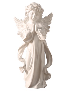 美式复古少女天使装饰摆件