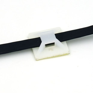 定位片自粘贴线卡扣子光纤配线白色无痕固定座电线背胶线夹整理器