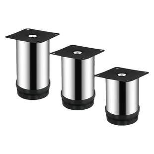 不锈钢可调脚电视柜支撑腿茶几沙发脚家具柜脚桌子增高家具支撑柱