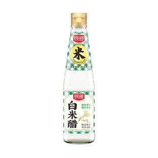 厨邦白米醋纯米醋炒菜鲜耗油上色老抽米醋食用香醋发酵白醋食用醋