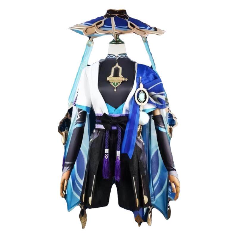 原神cos服装流浪者散兵cosplay男女动漫游戏服装全套c服假发现货