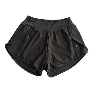 宽松运动短裤女防走光健身裤高腰瑜伽裤速干跑步裤外穿休闲热裤夏