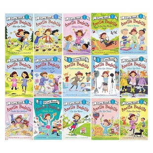 【自营】英文原版绘本 糊涂女佣艾米莉亚 15册 Amelia Bedelia I Can Read L1 入门级分级读物 第1阶段 儿童故事图画书