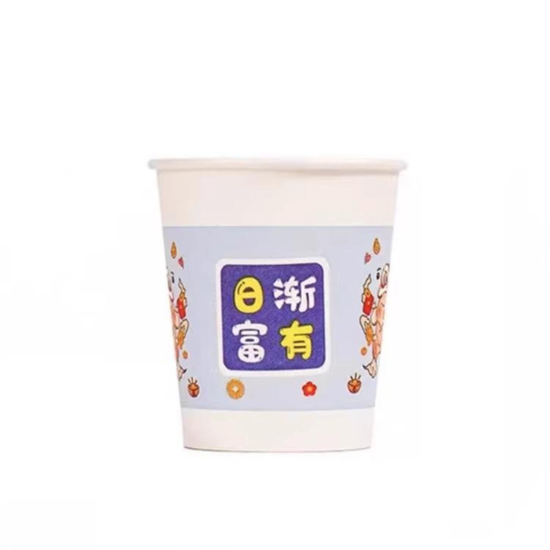 卡通加厚防烫耐高温防漏纸杯