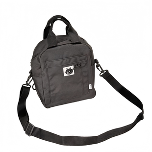 日本杂志款惊讶猫3用手提斜挎包防水可双肩森系猫咪背包潮ins女包