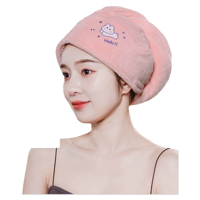 日本干发帽女双层加厚超强吸水速