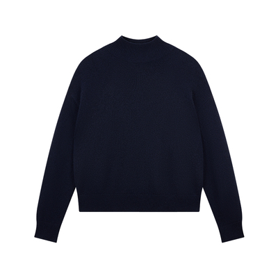 440ME羊绒高领长袖毛衣