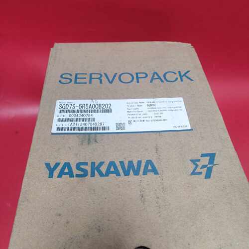议价SGD7S-5R5A00B202安川伺服驱动器全新质保一年议价出售