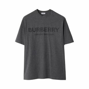 自营Burberry博柏利经典Logo字母印花圆领时尚短袖T恤春季新款