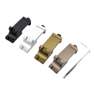 威迈斯45度斜轨手电DD/PRO/KAC机瞄侧导轨20mm铝合金电筒侧支架