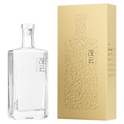 观云金云浓香型白酒42/52度500ml