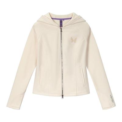 安娜苏运动收腰修身针织外套