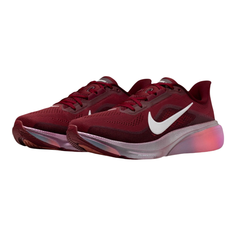 耐克Nike女2026夏AIR ZOOM飞马42酒红色渐变运动跑步鞋IO8251-600