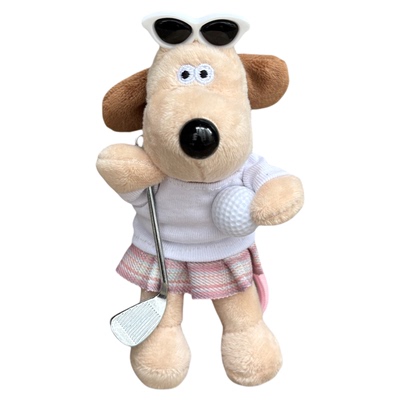 原创高尔夫球掌门狗背包挂件钥匙扣车载装饰男女穿搭配饰运动包包