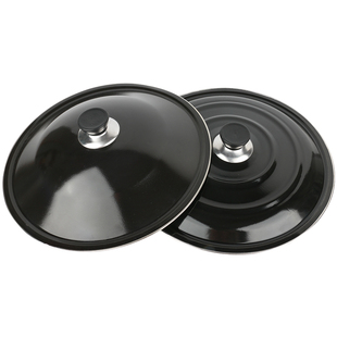 32cm炒锅盖32公分搪瓷锅盖家用通用老式圆形32寸锅盖34cm36cm铁锅