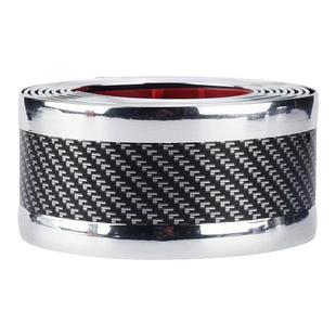 汽车门槛贴条防刮防撞炭纤维条迎宾踏板贴碳纤纹车贴脚踏板装饰条