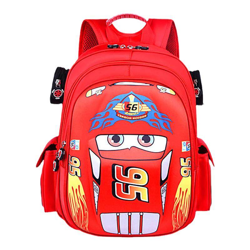 幼儿园汽车书包1一3小学生三到六年级男儿童减负护脊超轻双肩背包