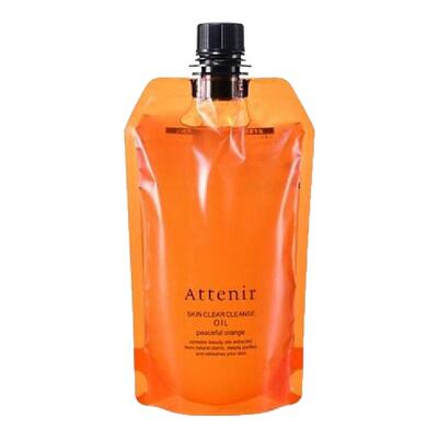 日本直邮ATTENIR艾天然深层清洁卸妆油温和舒缓橙香正装替换350ml