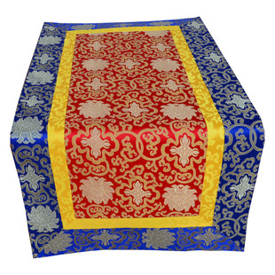 藏式风格居家布艺佛堂装饰供桌布佛台布家用佛堂布置供佛仙堂桌布