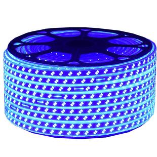 LED蓝光灯带条220V蓝色灯条超高亮天花吊顶KTV招牌灯箱装饰长条灯