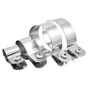 304不锈钢管夹圆管固定卡扣卡箍钢管骑马卡连接线接地卡跨接卡