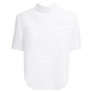 【6期免息】MARNI 女士纯色短袖上衣