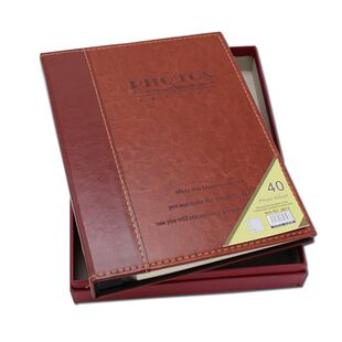 高档 皮面相册 3/4/5/6/7/8/A5/9/10寸/A4通用粘贴覆膜DIY式影集