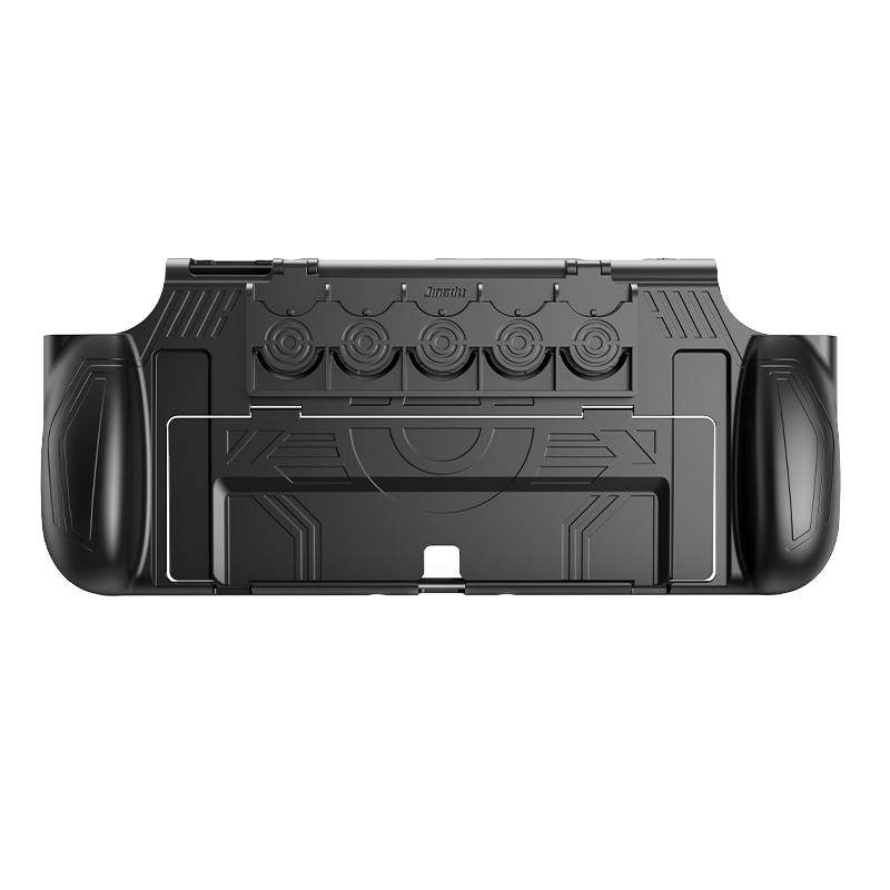 锦读Jemdo适用于任天堂switcholed保护套ns2代一体式握把外壳oled游戏机硬壳手柄套卡带盒收纳包可插底座配件