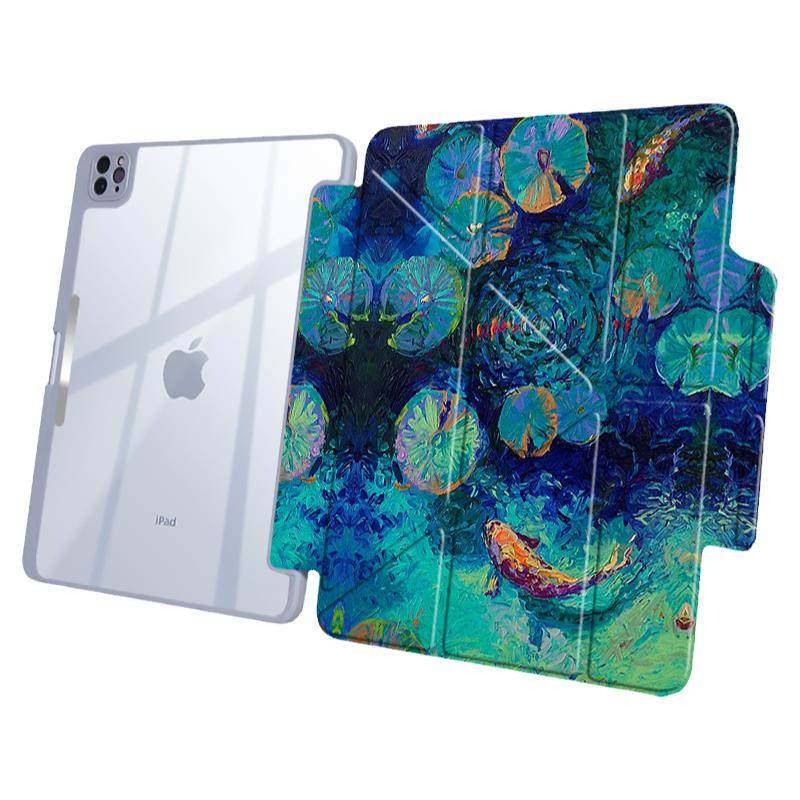 苹果平板ipadair6保护套ipad2021轻薄air4新款air5带笔槽pro全包边air6防弯11寸适用ipadp