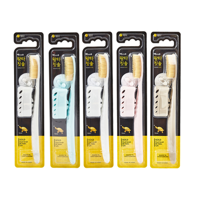 韩国白博士王打688大头软毛牙刷