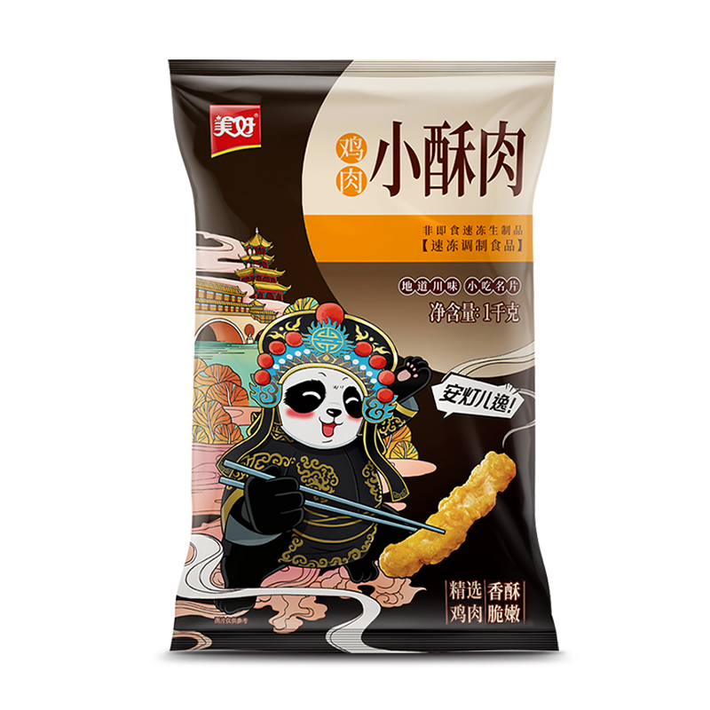【品牌直营】美好小酥肉鸡肉半成品油炸小吃空气炸锅美食袋装2kg
