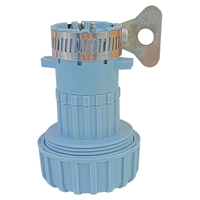 德奥带珠链防脱防漏皮管水龙头接