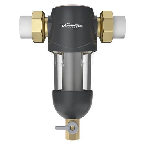 万和家用前置过滤器反冲洗自来水净水器全屋中央滤水器C6QZ