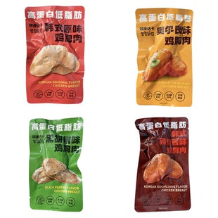 Rankingdak领康达卡即食鸡胸肉新人尝鲜包高蛋白健身饱腹感60g*4